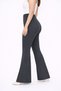 Hayal 302-02-26 Large Size High Waist Gathering Spanish Leg Women's Trousers - 5
