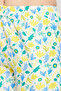 Pretty Florals Layered Feeding Top & Pyjama Set in White - Rayon - 8