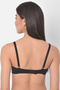 Level 1 Push-Up Underwired Full Cup Balconette T-shirt Bra in Black - 5