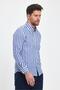 Men's Striped Shirt – Slimfit, Please Choose One Size Larger. - 3