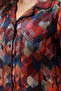 Button Down Night Suit in Multicolour - Crepe - 6