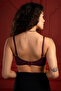 Padded Non-Wired Full Cup T-shirt Bra in Wine Colour - 4
