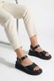 Astra Fia Women's Sandals 0012806 Black - 4
