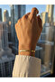 Steel Minimalist Italian Crushed Chain Bracelet - 2