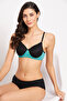Padded Non-Wired Full Coverage T-shirt Bra in Black