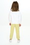 Girl's 2-Piece Set Printed Mock Neck Sweatshirt & Jogger Sweatpants with Elastic Waistband and Cuffs - 4
