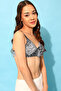 Padded Non-Wired Full Cup Printed Multiway T-shirt Bra in Black - 2