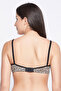 Padded Non-Wired Full Cup T-shirt Bra in Black - 4