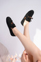 Dzy-460 Beaded Detailed Tasseled Ballerinas - 4