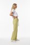 Women's Elastic Waist Comfortable Fit Linen Trousers - 4
