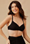 Padded Non-Wired Full Coverage Multiway T-Shirt Bra In Black - 2