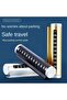 Metal Cylinder Vehicle Parking Number Plate - Concealable Stylish Parking Card for Dashboard Zr893 - 4