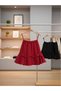 Girl's Red Pleated Skirt with Bow Detail (Ages 5-14) - 6