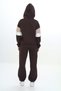 Buy Girl's 2-Piece Set: Hooded Zipper Sweatshirt & Jogger Sweatpants with Elastic Waistband - 4