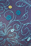 Padded Non-Wired Full Cup Floral Print Multiway T-shirt Bra in Midnight Blue - 5