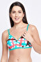 Padded Non-Wired Full Cup Checkered Bra in White