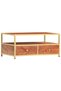 Coffee table, 90x50x40 cm, solid acacia wood - 7