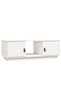 Coffee table, white, 100x50x35 cm, solid pine wood - 2