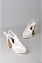 Seç 854 Platform Heel Women's Shoes (Heel:13Cm Platform:3Cm) - 7