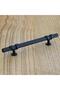 Furniture Kitchen Cabinet Drawer Cupboard Handles Cover Handle Knob Black 160 mm Metal Handle - 2