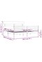 6FT Super King Bed Frame with Headboard, White, Solid Wood - 8
