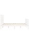 4FT Bed Frame with Headboard, Small Double, Solid Wood - 7