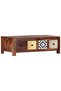 Coffee table, 90 x 50 x 30 cm, solid sheesham wood