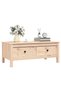 Coffee table, 100x50x40 cm, solid pine wood - 4