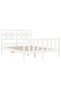 4FT Bed Frame with Headboard, Small Double, Solid Wood - 5