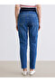 Rmz Gi̇yi̇m Farkiyla Abdominal Panel Slim Mom Maternity Jean Pants - 4
