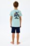 Men's & Children's Shorts Sets Sold Separately |   100% Cotton Father Son Summer Suit Combination - 6