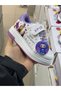 Girls' Kpop Huntrix Preschool White Color Strappy Daily Sneaker Sports Shoes - 2