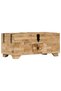 Coffee table, 80 x 40 x 35 cm, solid mango wood - 4