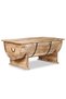 Solid mango wood coffee table 88 x 50 x 40 cm - 5