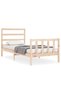 Bed frame with headboard, 90x190 cm, solid wood - 2