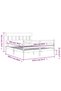 Bed frame with headboard, solid wood, king size 5FT - 8