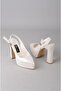 Seç 854 Platform Heel Women's Shoes (Heel:13Cm Platform:3Cm) - 6
