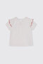 Baby Girl Short Sleeve Pink T-Shirt - 2