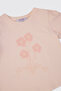 Baby Girl Sim Printed Powder T-Shirt - 3