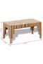 Bamboo coffee table - 5