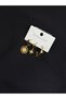 316L Steel Gold Color 3 Piece Earrings - 2