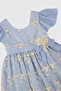 Patachou Baby Girl Tulle Chiffon Blue Dress - 3