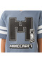 Boys V-neck T-shirt with Graphic Print - Short Sleeves - 5