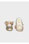 Newborn Baby Girl Bowknot Booties Shoes Beige