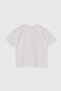Boy's Printed Ecru T-Shirt - 4