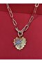 Xuping Zircon Stone Heart Necklace - 2