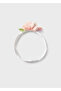 Baby Girl Floral Headband Cream - 2