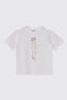 Boy's Printed Ecru T-Shirt - 3