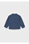 Baby Boy Long Sleeve Shirt Navy Blue 01117 - 3