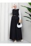 Cross-Lined Vest & Skirt Islamic Clothing Set Rc9013 - 4